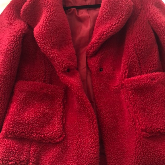Sebby Collection red coat - Picture 4 of 4